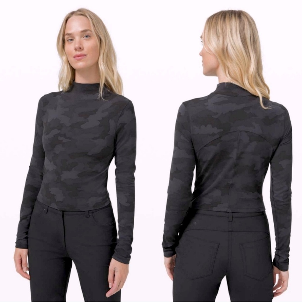 Lululemon All Aligned Mock Neck Long Sleeve